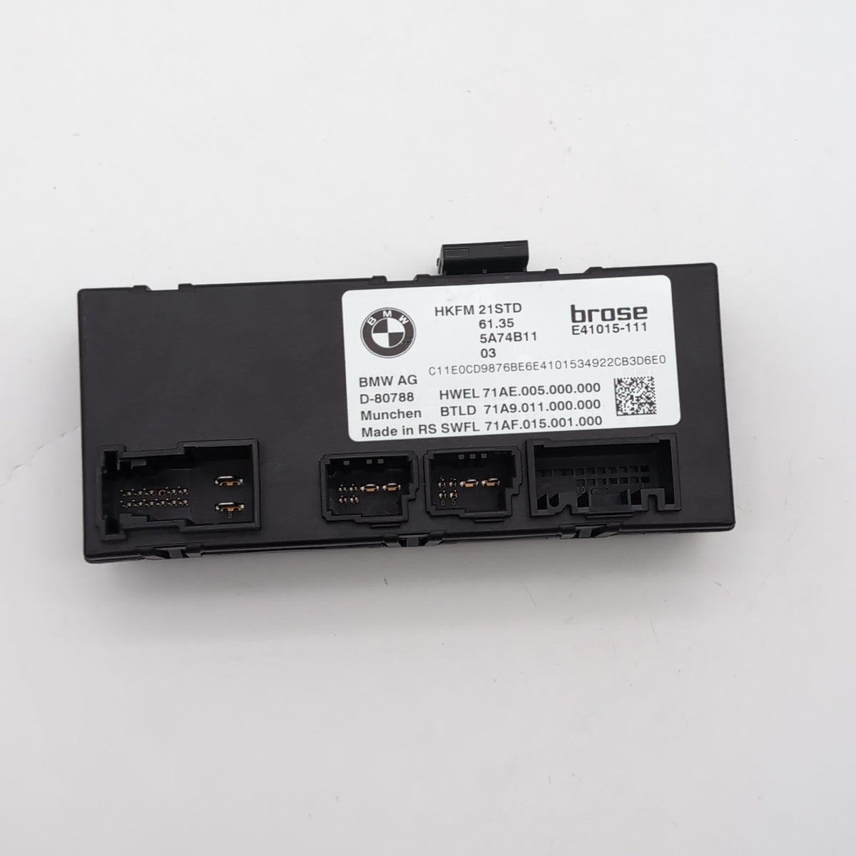 2023 2024 2025 BMW G60 XM X1 X2 X3 Trunk Lid Liftgate Control Module 5A74B11