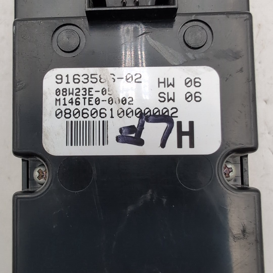 2013 2014 205 BMW 7 Series F01 F02 F04 Driver Master Window Switch 9163586