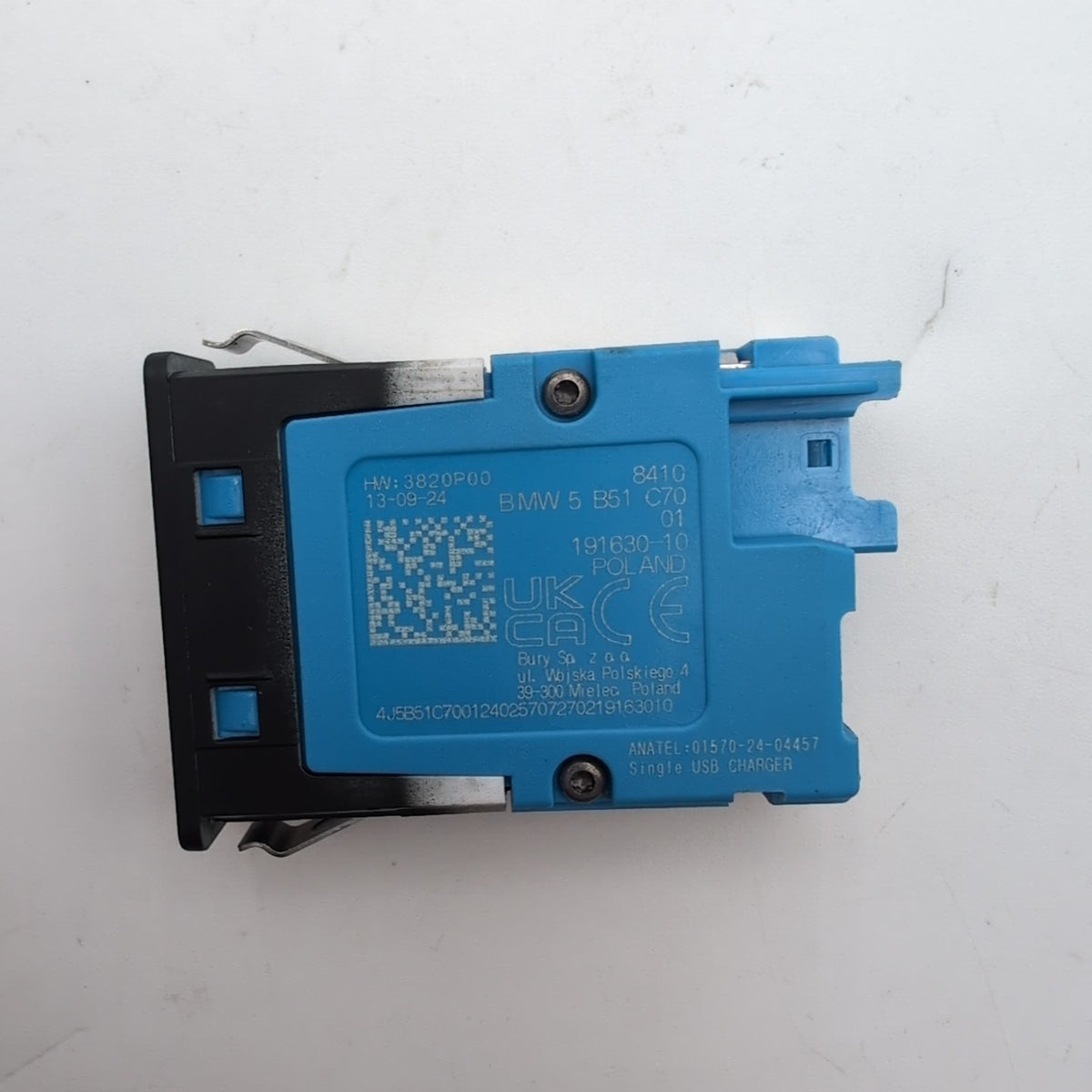 2019 - 2026 BMW G20 G21 G22 G26 G15 G30 G31 X3 Single USB Socket Port 5B51C70