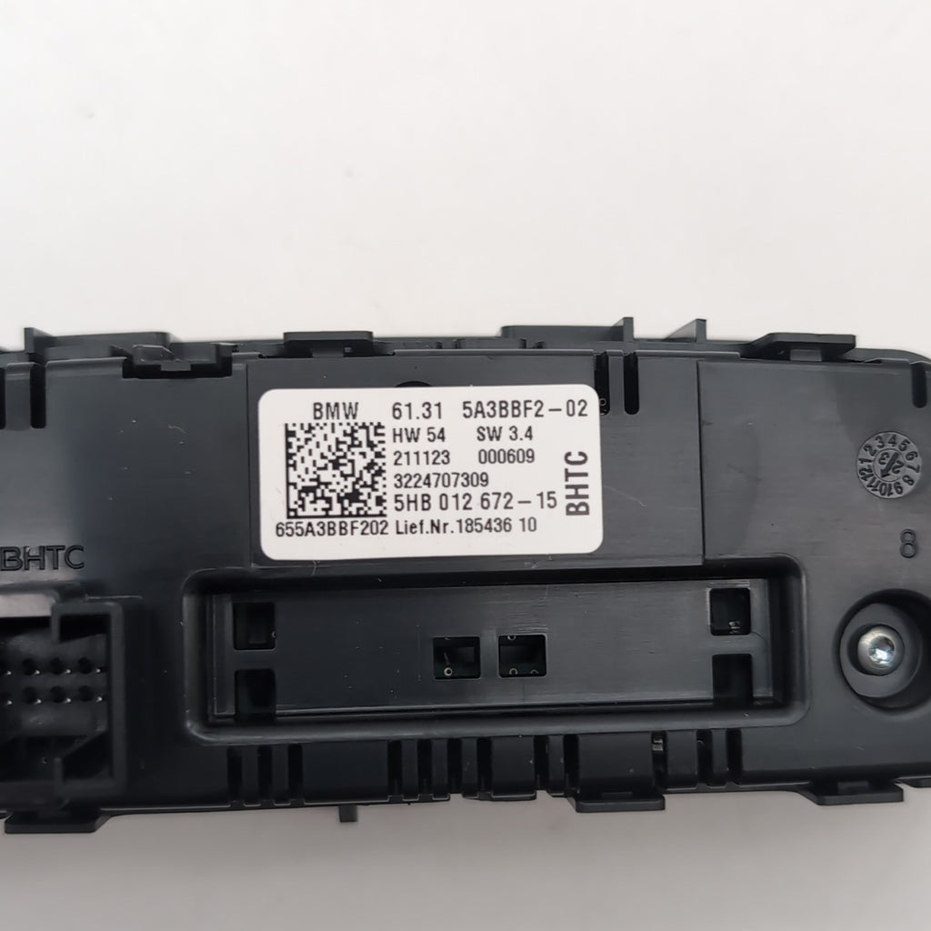 2021 - 2024 BMW X3 X4 Rear AC Heater Climate Control Unit 5A3BBF2