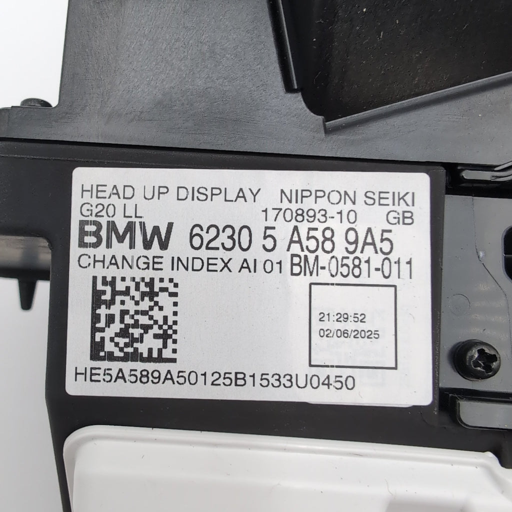 2023 - 2026 BMW M3 M4 G26 G80 G20 HUD Head Up Display Projector Unit 5A589A5
