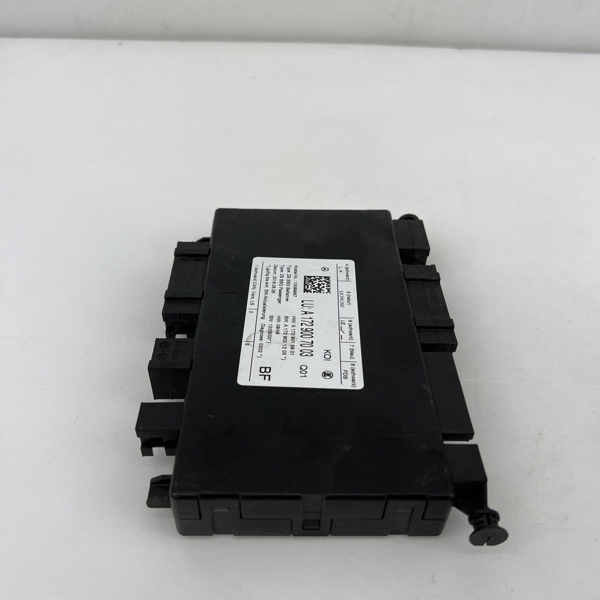 Mercedes R172 SLK250 E350 C350 Seat Control Module Front Right Side