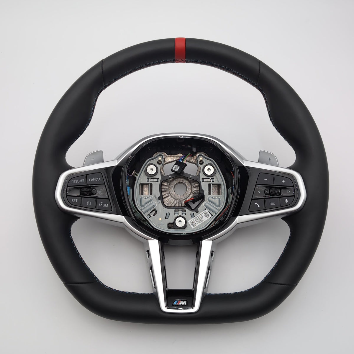 2025 2026 BMW M440i G20 G22 G26 G42 M Sport Flat Bottom Steering Wheel Leather