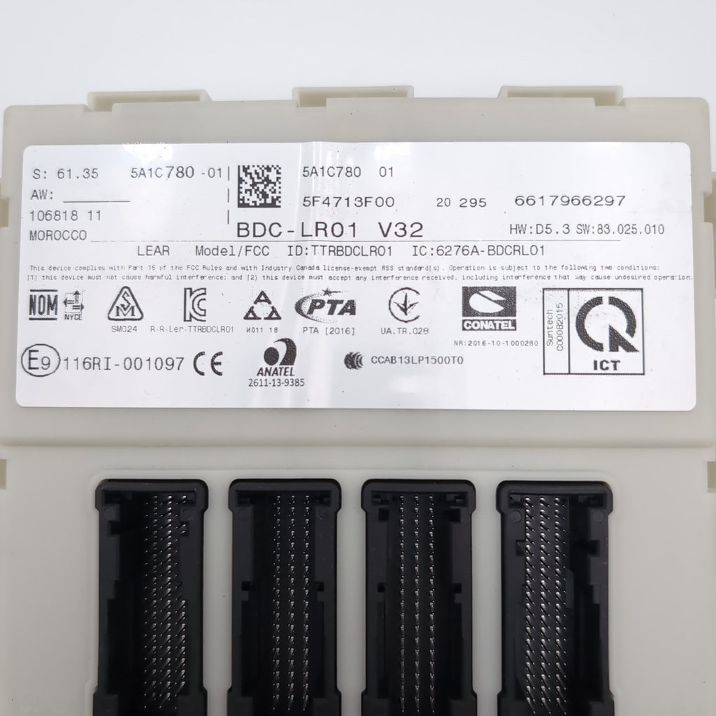 2014- 2021 BMW i3 I01 BDC V32 Body Domain Controller Module 5A1C780