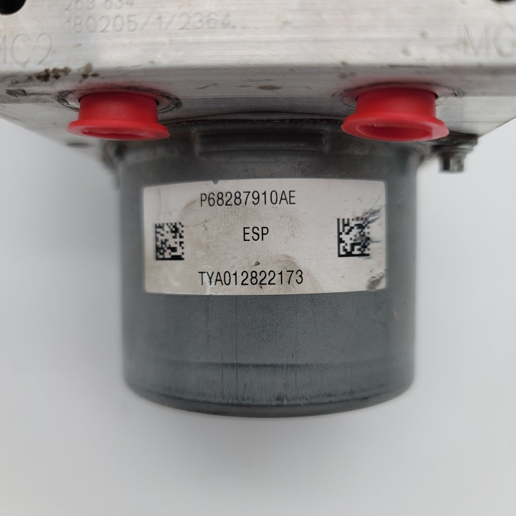 2019 Jeep Cherokee ABS Anti Lock Brake Pump Control Unit OEM 68287910AE