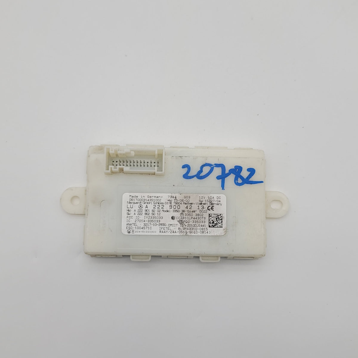 2015- 2018 MERCEDES C300 MULTIFUNCTION KEYLESS ENTRY MODULE UNIT A2229005412