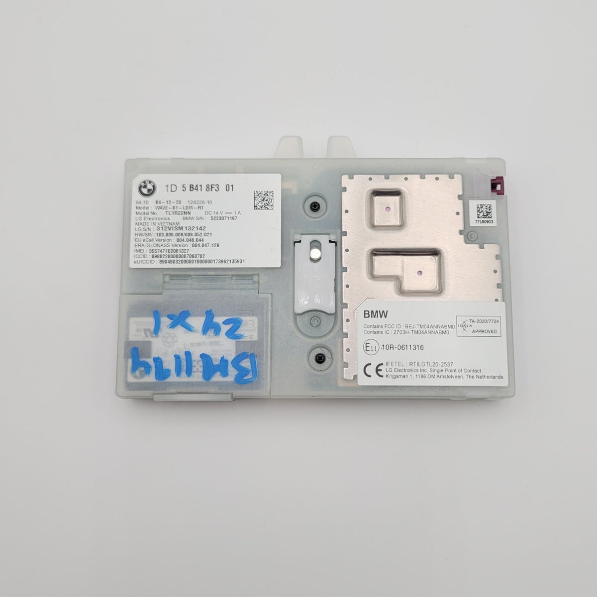 2022 2023 2024 BMW X1 i4 G26 TELEMATICS COMMUNICATION CONTROL MODULE UNIT OEM