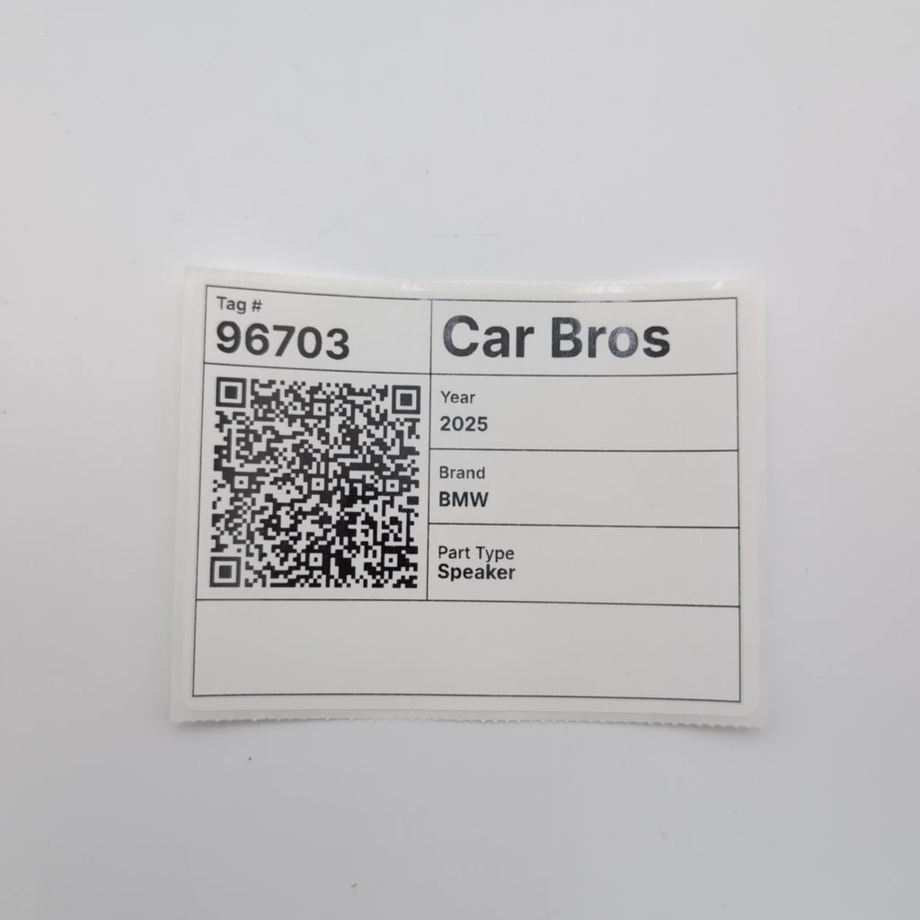2024 2025 2026 BMW X3 G45 ALEV2 Front Rear Door Midrange Speaker 5A451C0