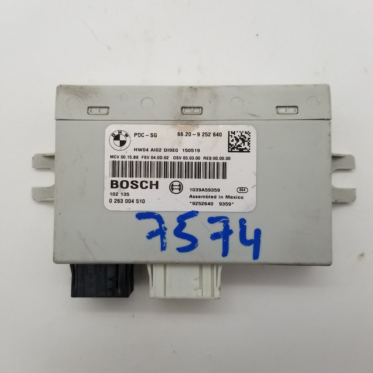2011- 2016 Mini Cooper Countryman S Parking Distance Control Module OEM 9252640