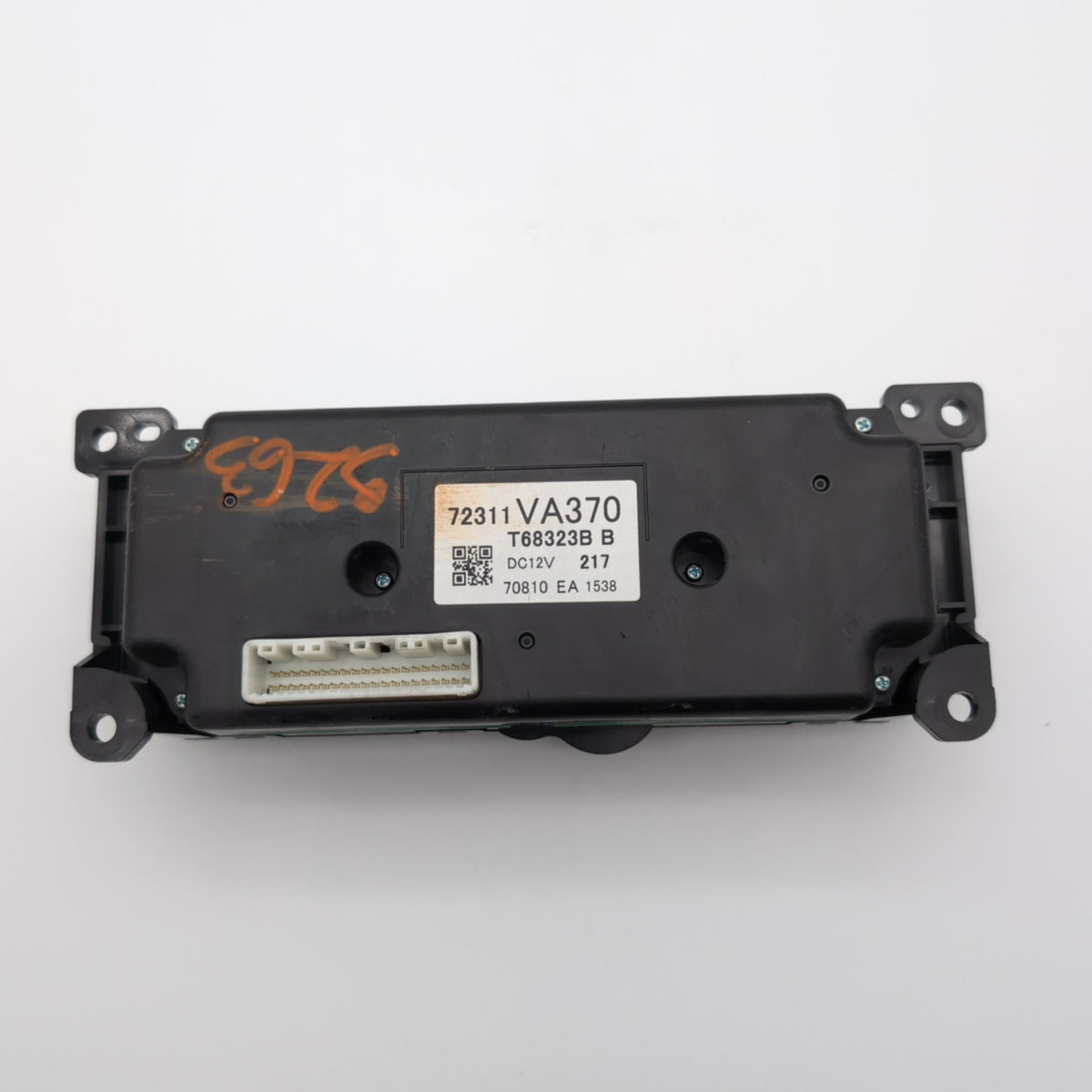 2018 2019 2020 2021 Subaru WRX AC Heater Climate Control Unit 72311VA370