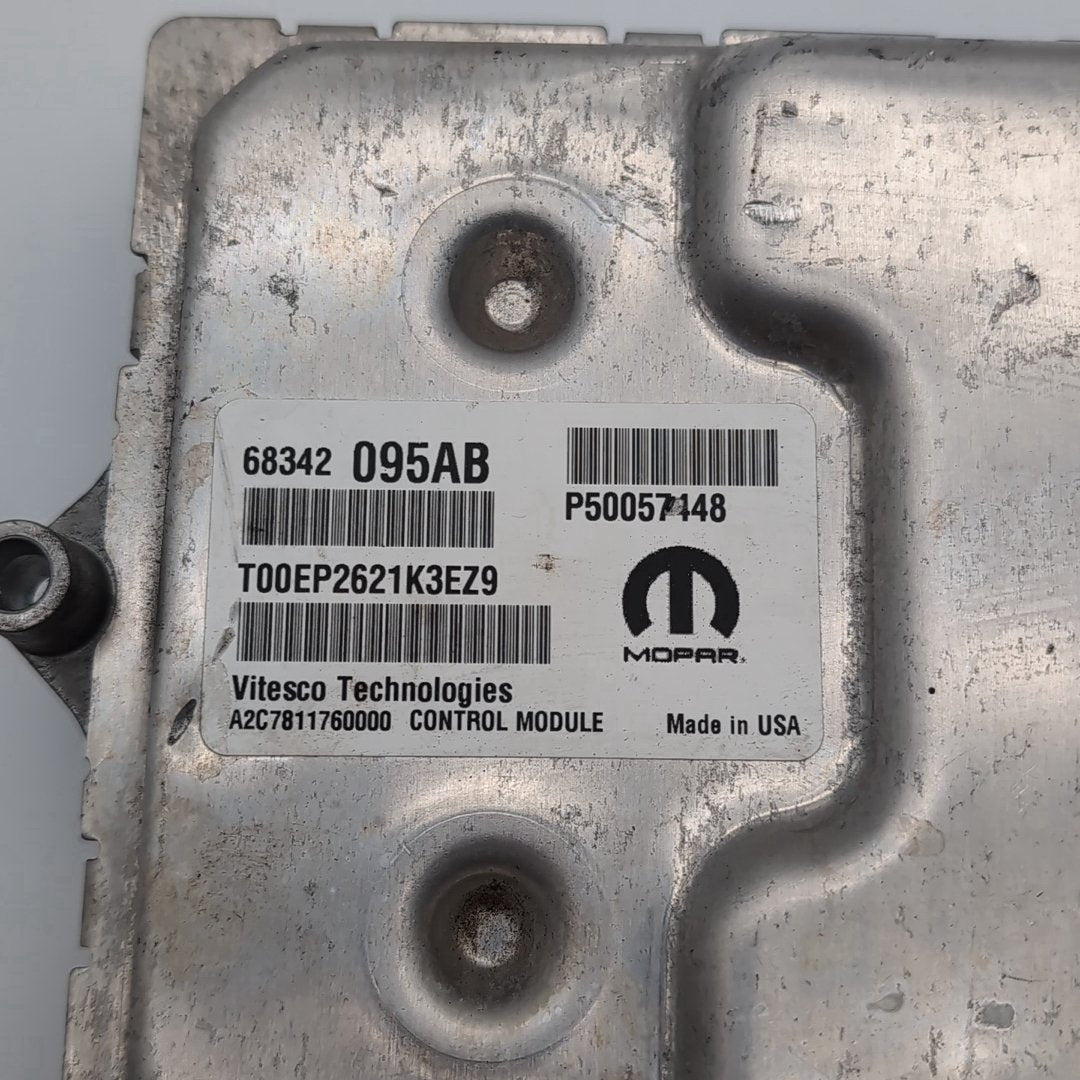 2018 - 2021 Jeep Compass Engine Computer Control Module ECU 68342095AB