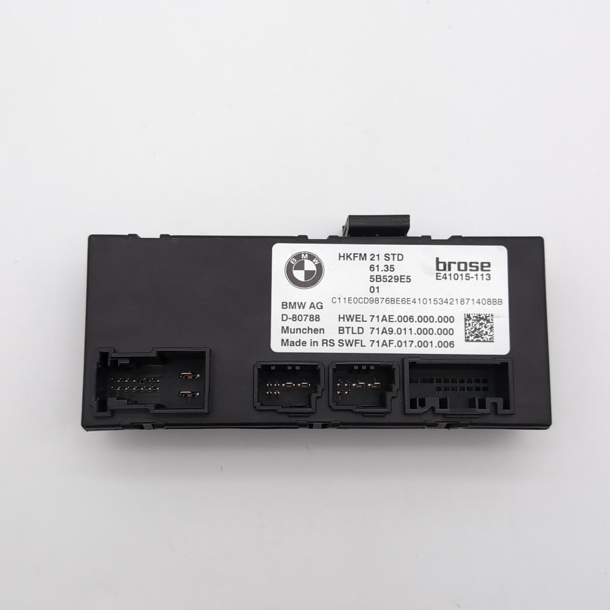 2024 - 2026 BMW G60 XM X6 X3 X1 X2 Trunk Lid Deck Lid Control Module 5B529E5