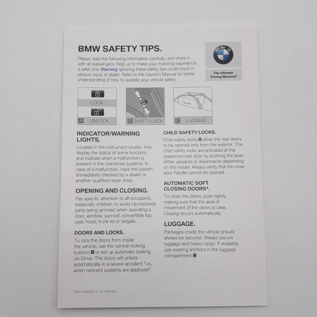 2021 BMW G30 5 Series Sedan Owners Manual Handbook Set Kit with Case