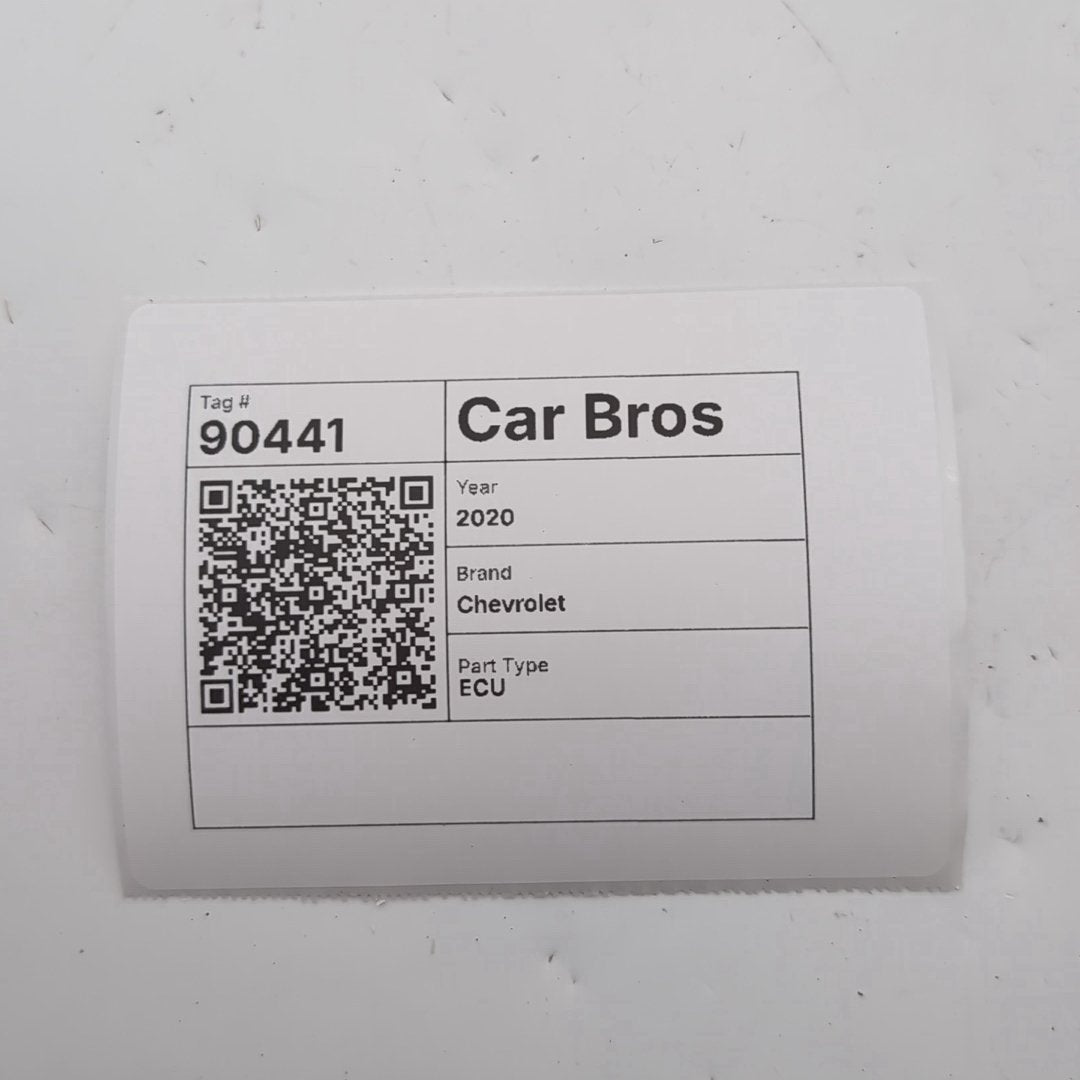 2020 2021 Chevrolet Equinox Engine Computer Control Module E88 12702989