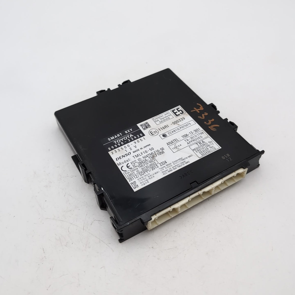 2014 LEXUS EX350 THEFT-LOCKING KEYLESS CONTROL MODULE 8999033420