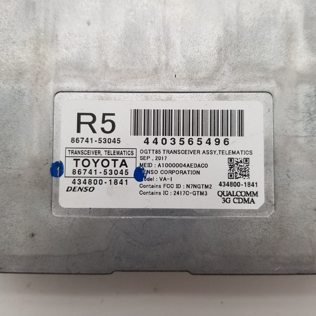 2010- 2017 LEXUS LS460 RC300 IS250 Telematics Control Module 86741-53045