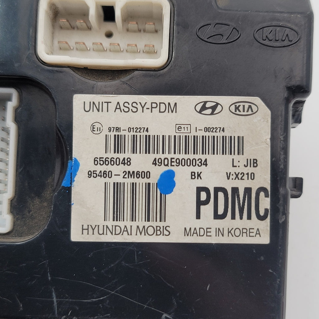 13-16 Hyundai Genesis Coupe Power Supply Distribution Control Module 95460-2M600