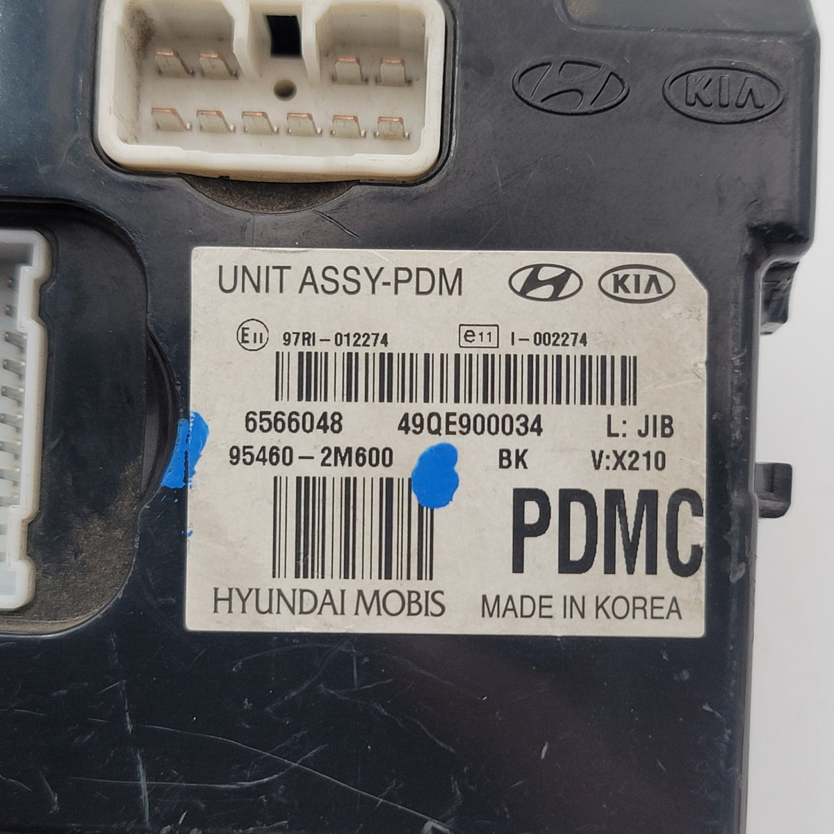 13-16 Hyundai Genesis Coupe Power Supply Distribution Control Module 95460-2M600