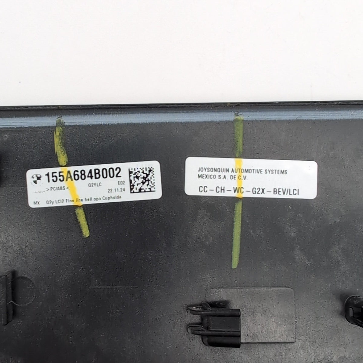 2023 2024 BMW G26 330i G20 Center Console Storage Compart Cover Trim 5A684B0