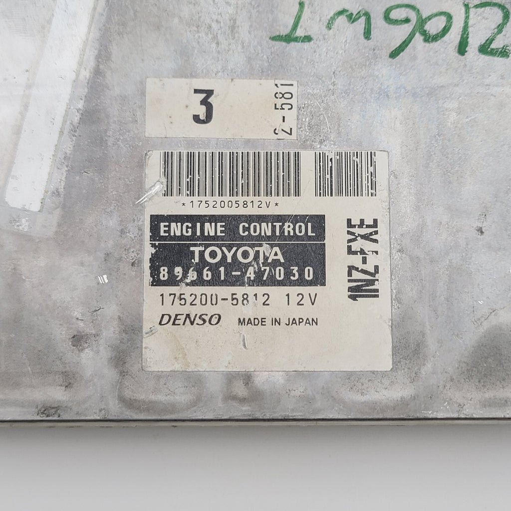 2001 2002 2003 Toyota Prius Engine Control Computer Module 89661-47030 Ecu Ecm