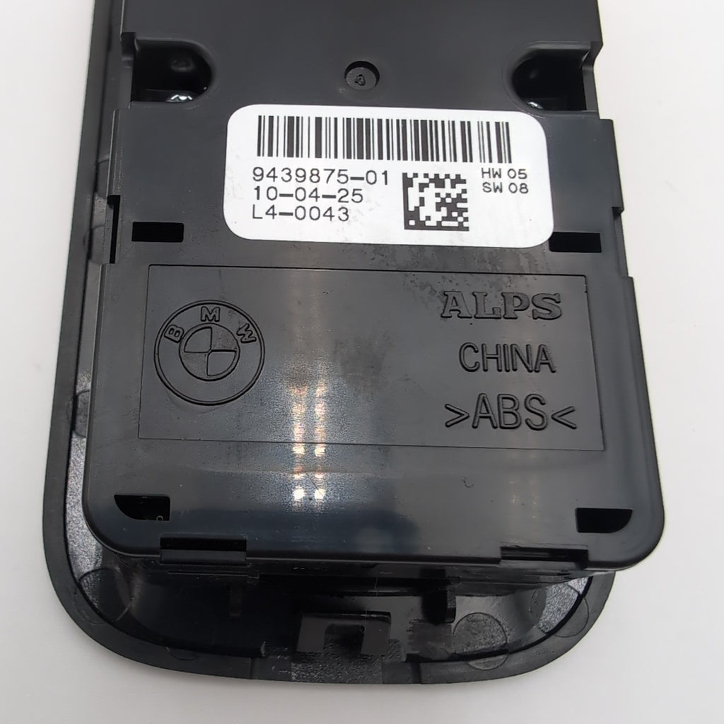 2019- 2025 BMW X7 G07 Rear Trunk Seat Backrest Control Switch 9439875 OEM