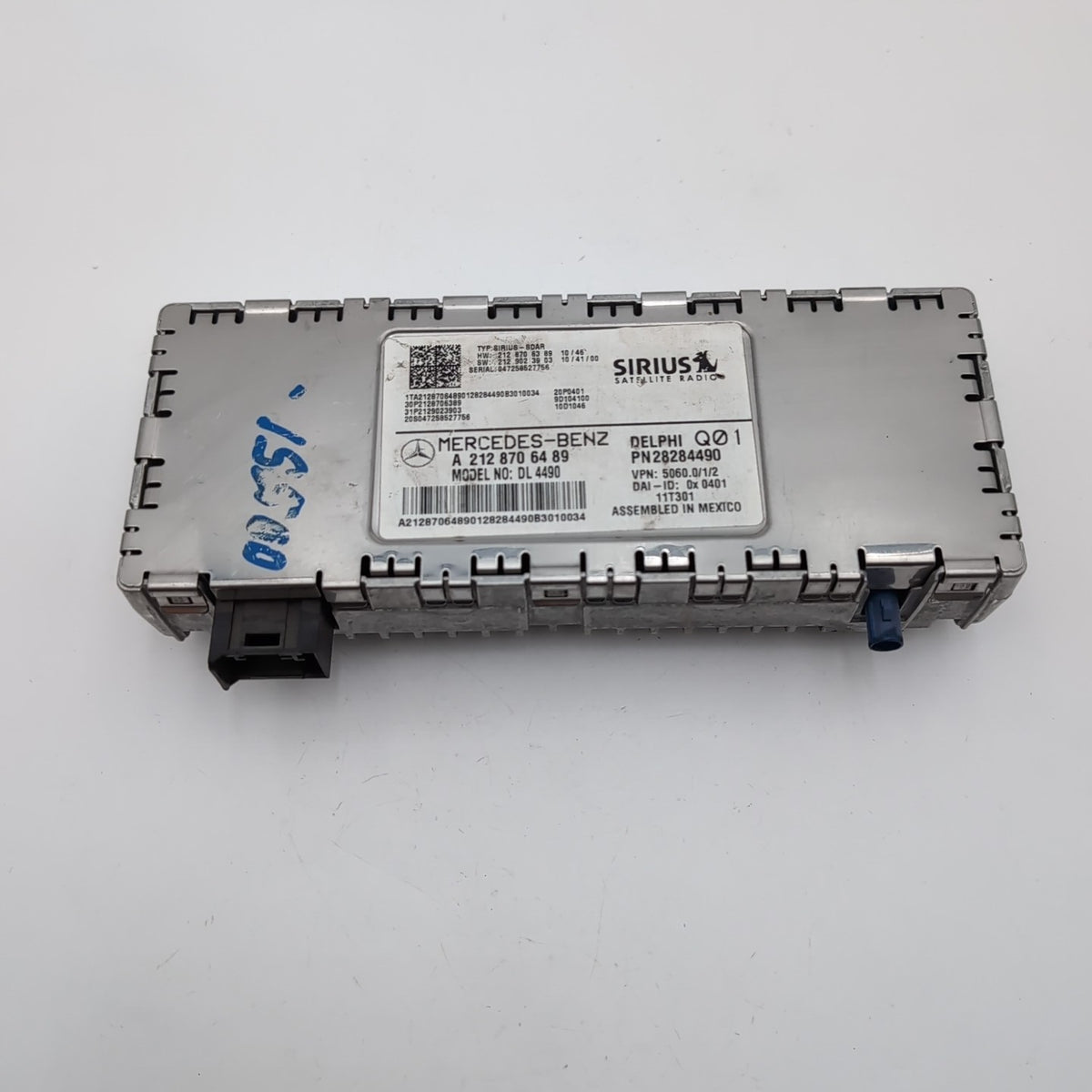 2012- 2018 Mercedes W218 W204 CLS550 Sirius Satellite Radio Module A2128706489
