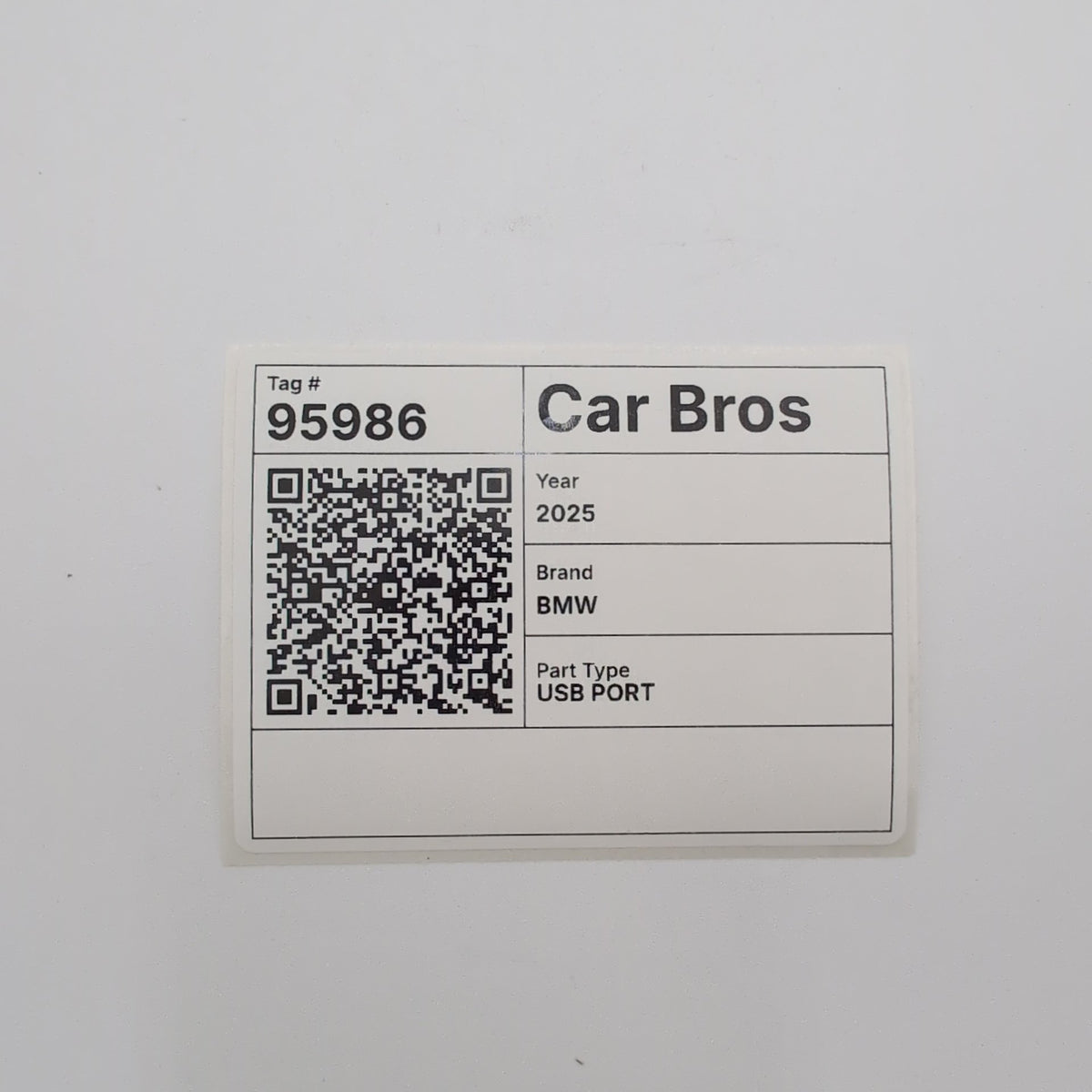 2019 - 2026 BMW G20 G21 G22 G26 G15 G30 G31 X3 Single USB Socket Port 5B51C70