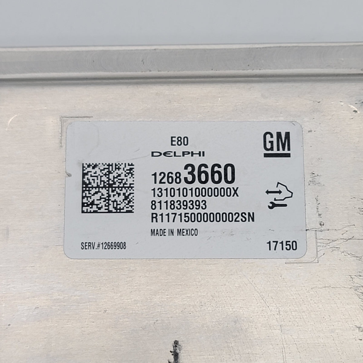 2018 2019 Chevrolet Equinox 1.5L Engine Computer Control Module ECU OEM 12683660