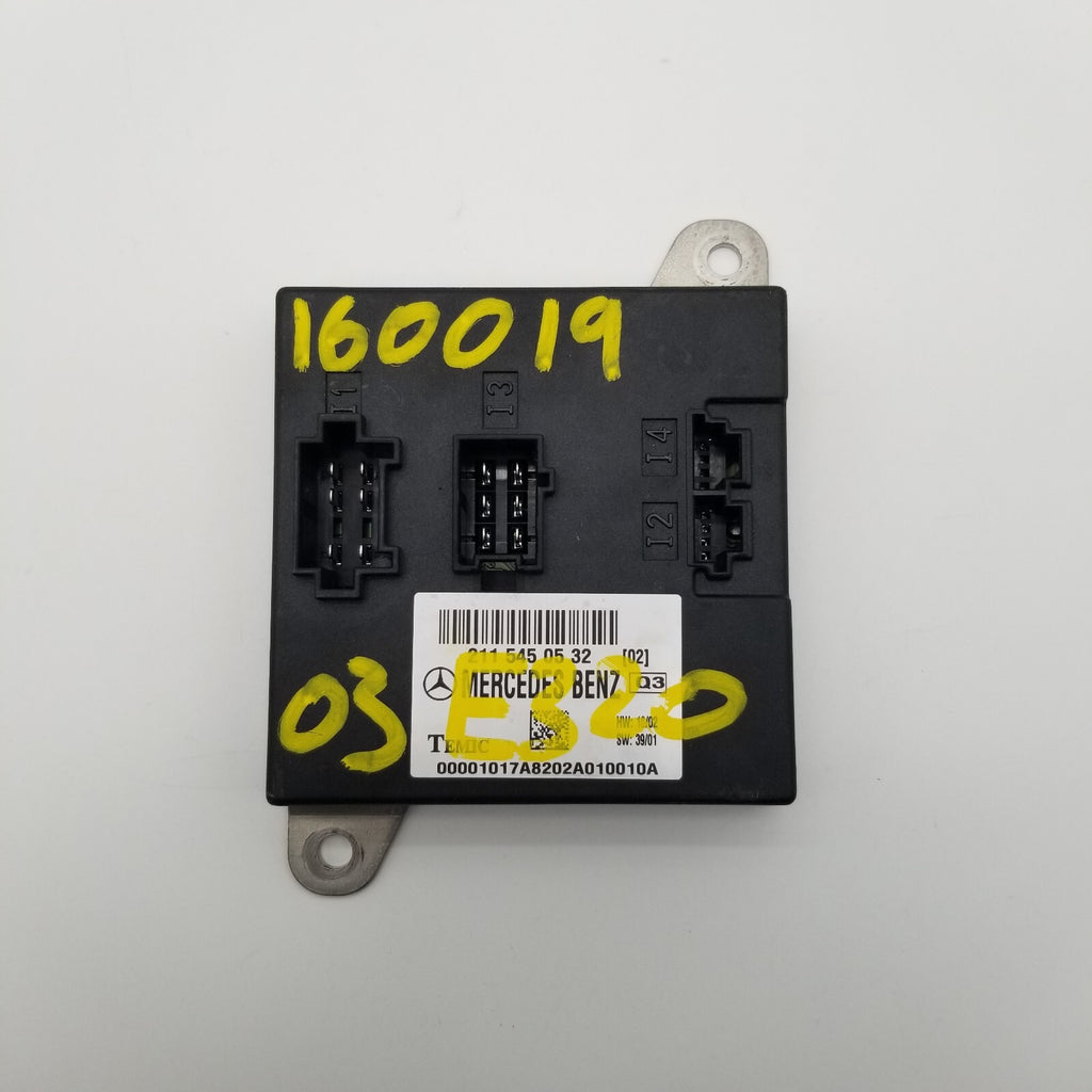 03-11 Mercedes W211 E350 E500 CLS500 Body Control Module Unit BCM BCU 2115450532