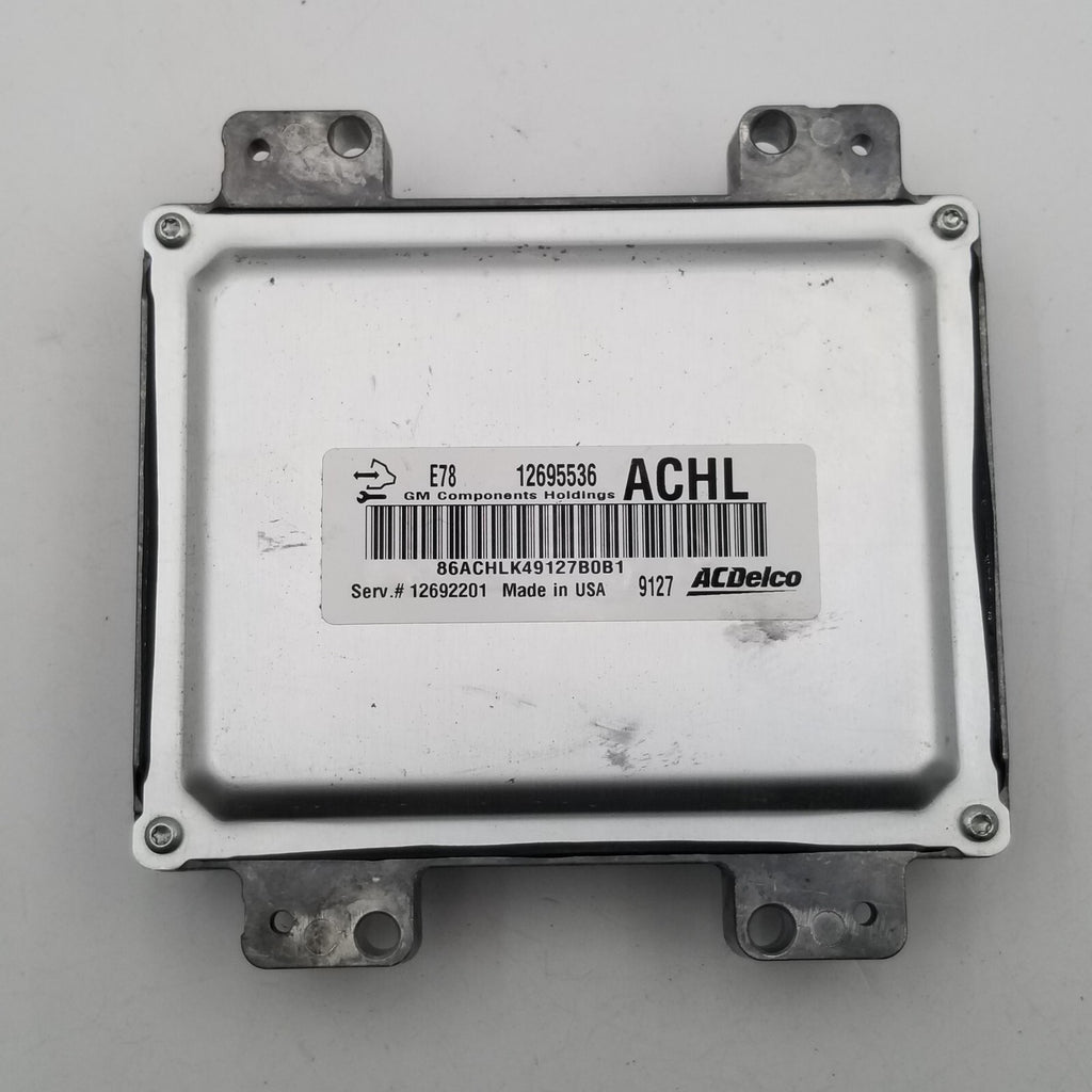 2017 2018 2019 Chevrolet Trax 1.4L Engine Control Module Ecu 12695536