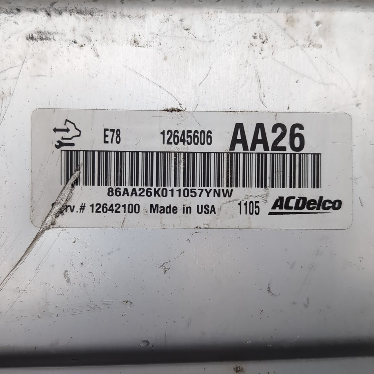 2011 Chevrolet Cruze 1.4L Engine Computer Control Module ECM E78 12645606