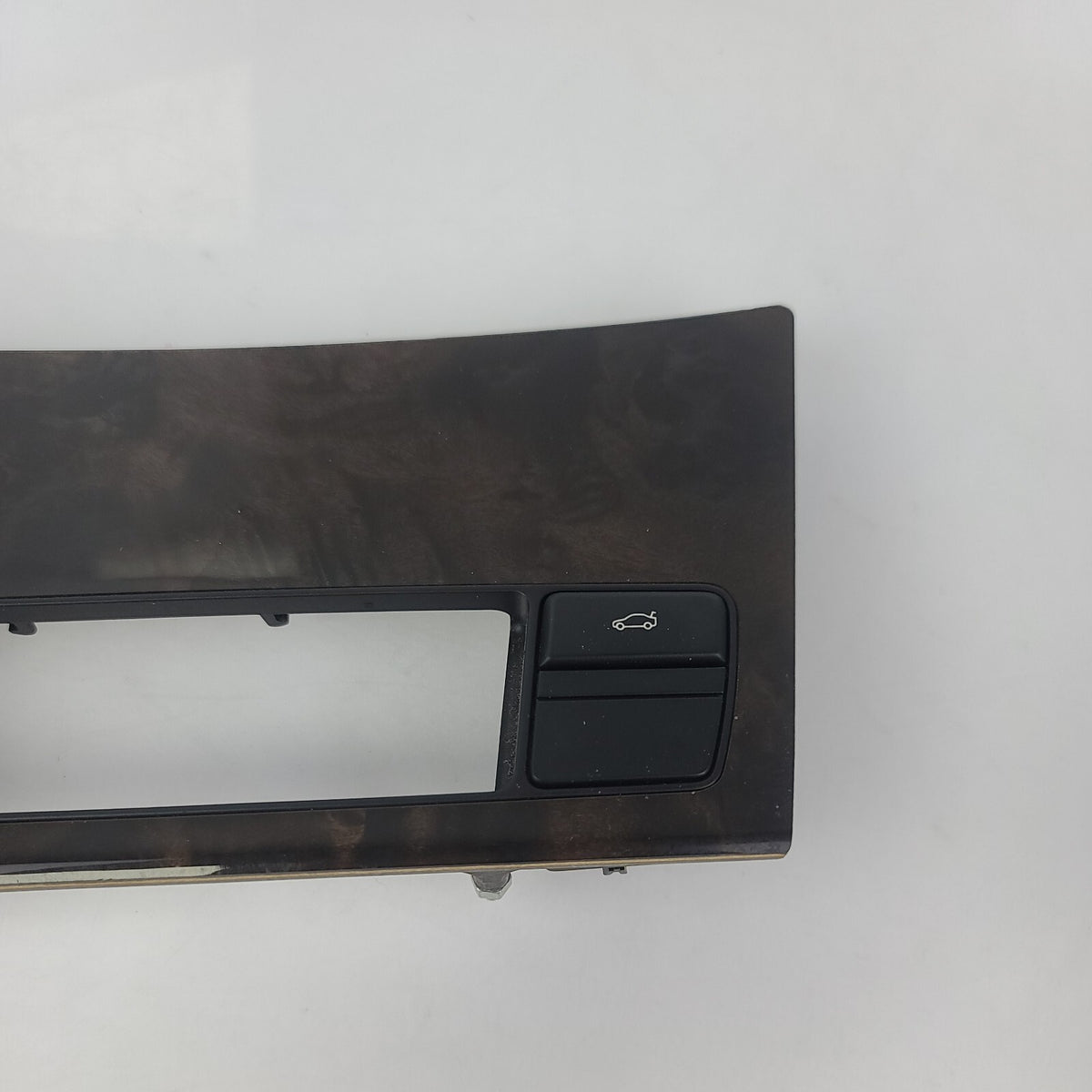 08-10 Bmw E60 5 Series Lci Front Center Dash Wood Trim Cover Panel Trim Oem