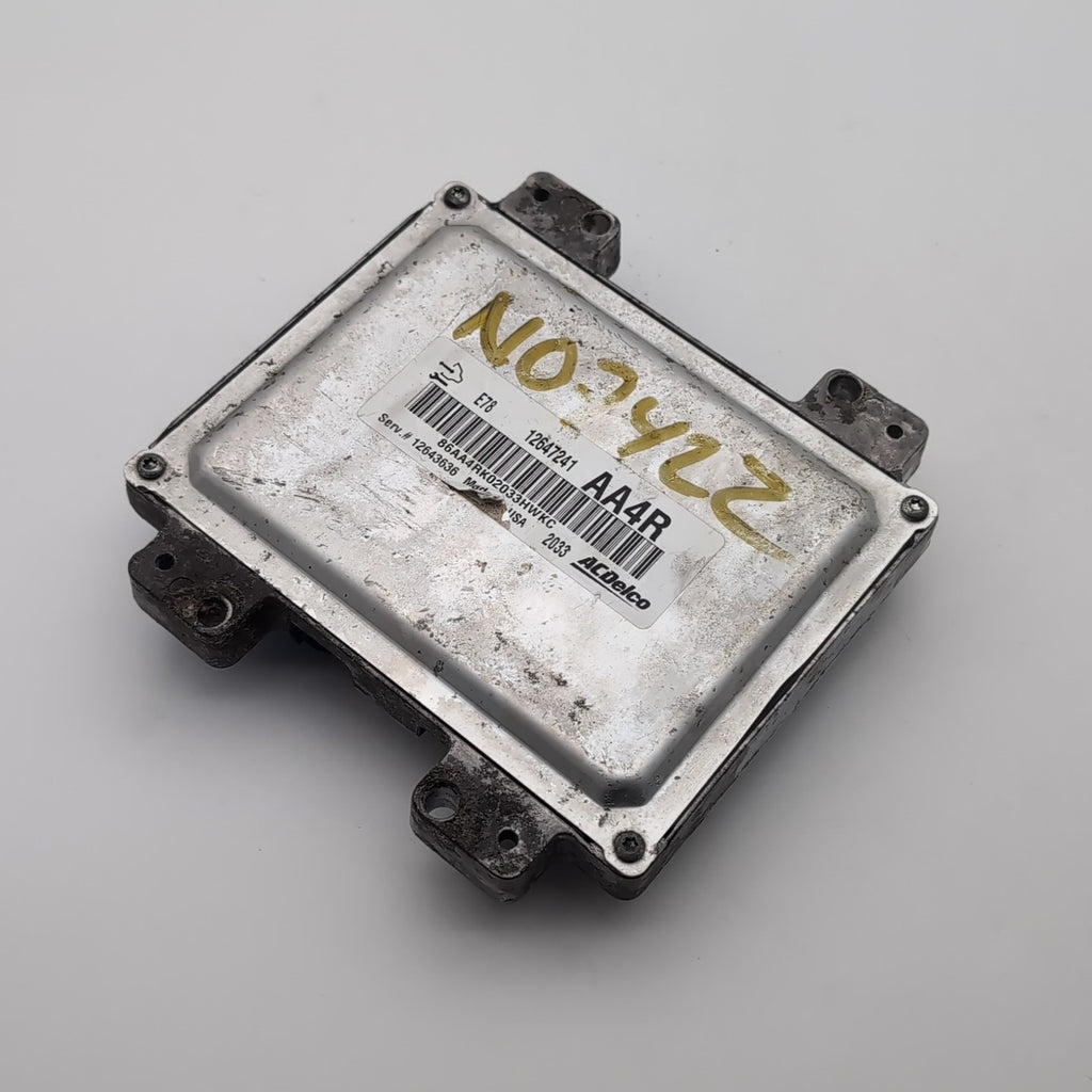 2012 2013 2014 2015 2016 Chevrolet Cruze Engine Control Module E78 12647241