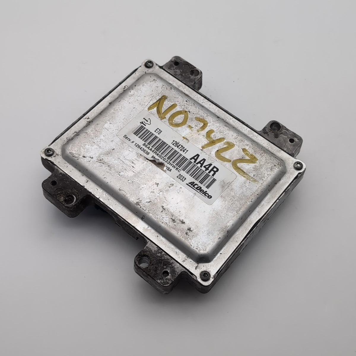 2012 2013 2014 2015 2016 Chevrolet Cruze Engine Control Module E78 12647241