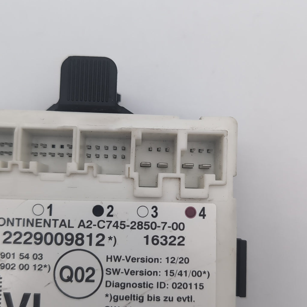 2016- 2023 Mercedes C GLC Class W205 X253 Front Left Door Control Module