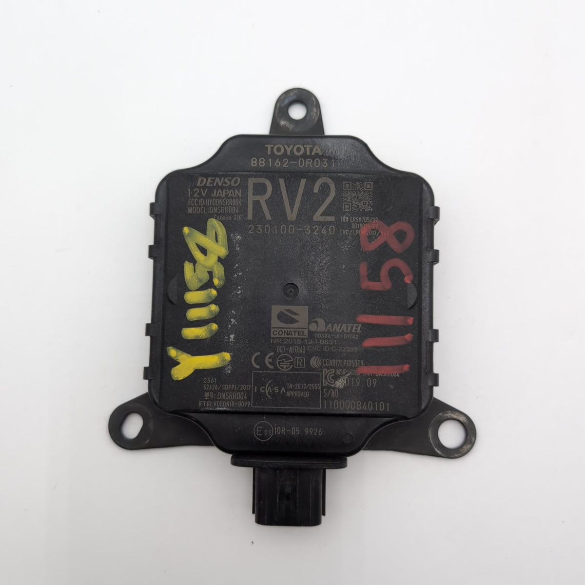2019 - 2025 Toyota RAV4 Rear Blind Spot Radar Sensor 88162-0R031