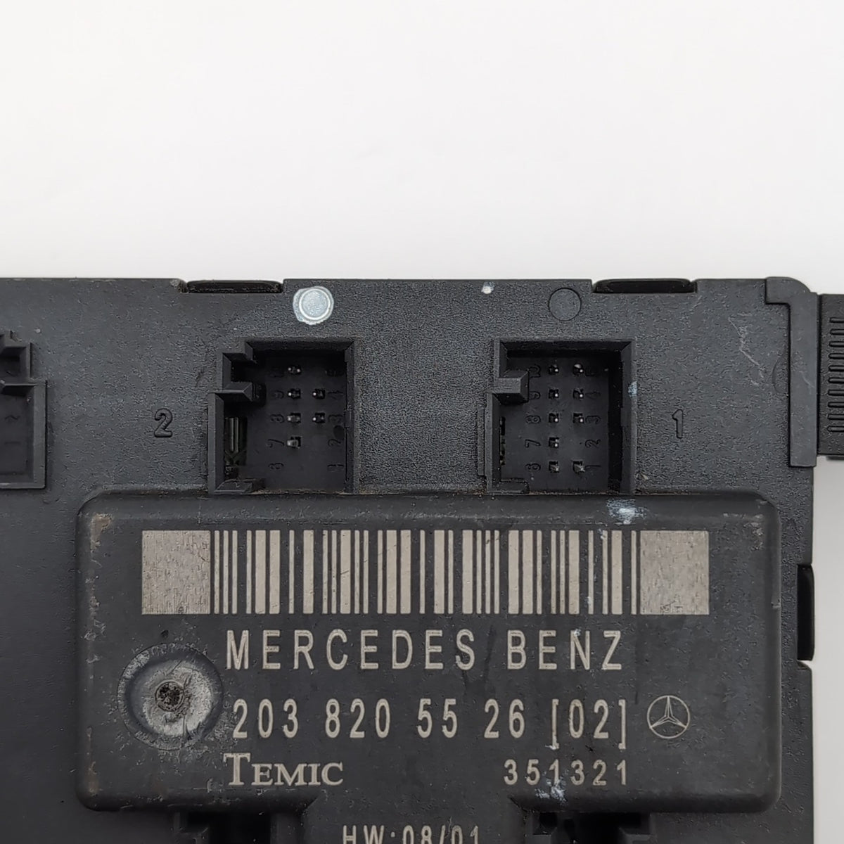 01-07 Mercedes W203 C230 C280 C320 Front Left Door Control Module 2038205526 OEM