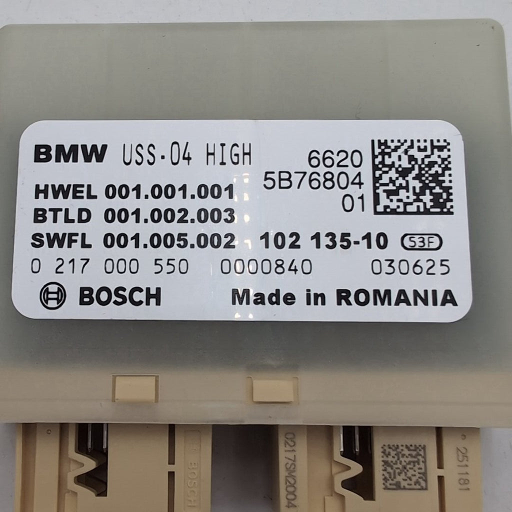 2021 - 2026 BMW M340i G20 G80 Z4 USS Ultra Sonic Parking Sensor Control Module