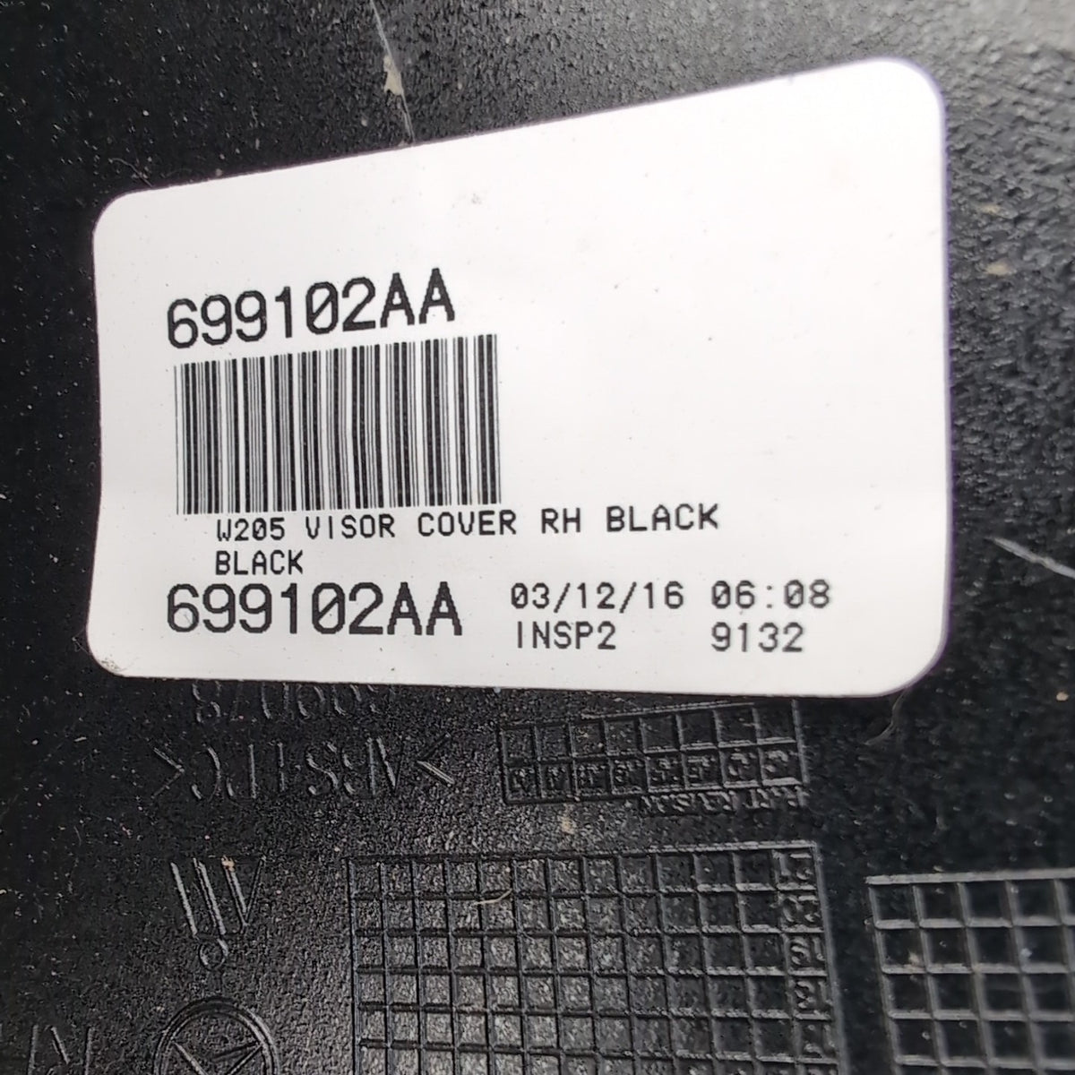 2015-2020 Mercedes W205 W222 W213 Right Side Mirror Cover Shell Cap A0998105200
