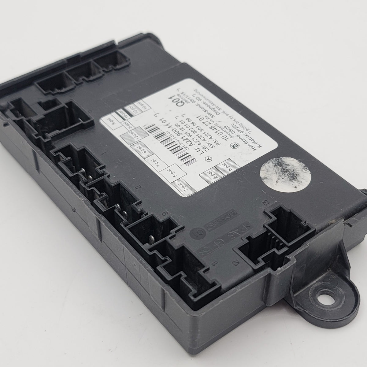 2007- 2013 Mercedes W221 S400 S550 Rear Side Door Control Unit A2219001101