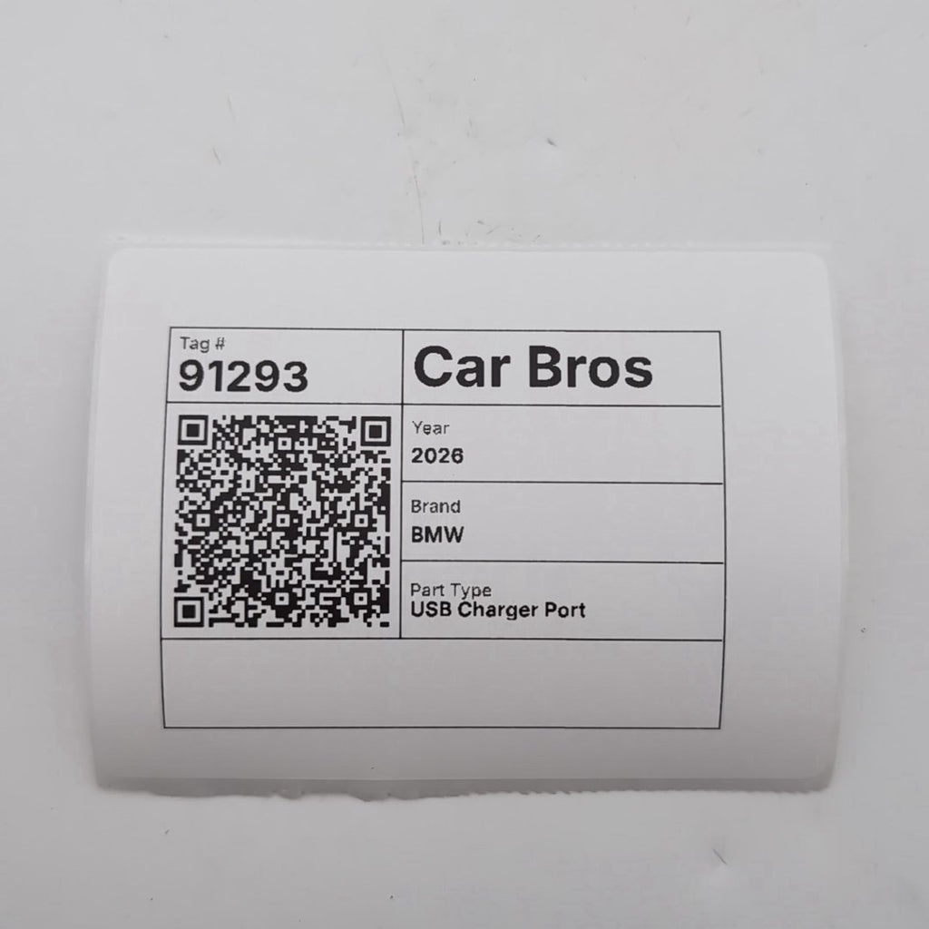 2019 - 2026 BMW XM X5 X6 X7 LCI Dual USB Port Socket Module 5A84163