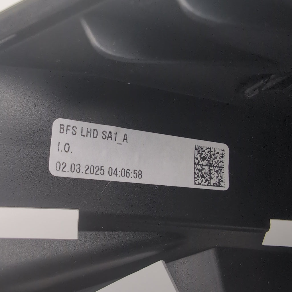 2025 2026 BMW 228i F74 Right Dash Air Vent Trim Panel Aluminum Graphite 9635208
