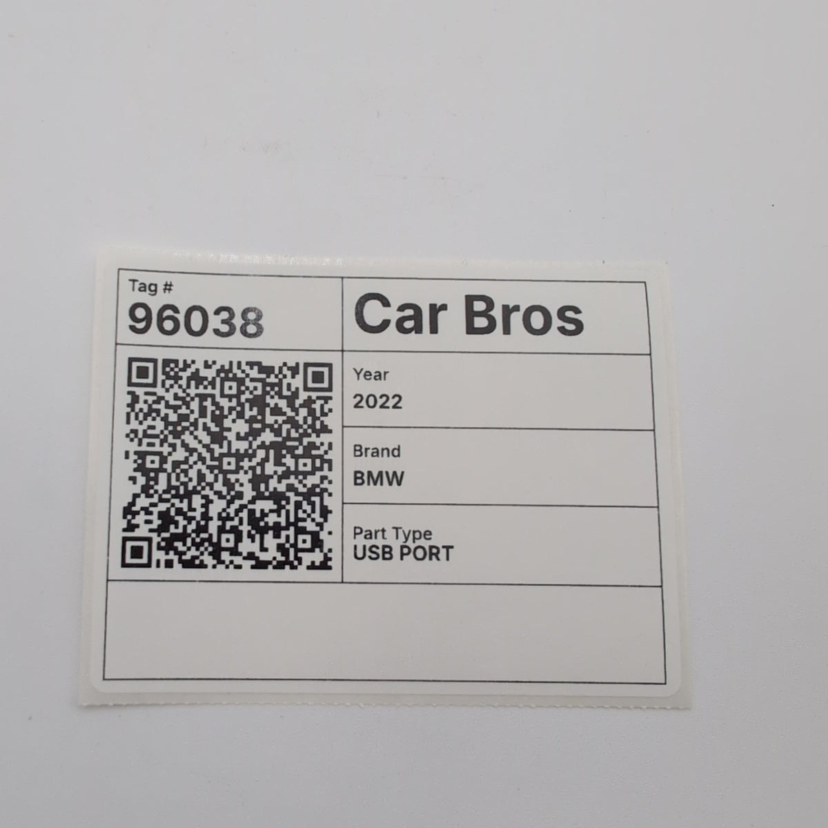 2019 - 2024 BMW 3 4 5 X3 X4 X5 X6 Rear Center Single USB Port Socket 8711939