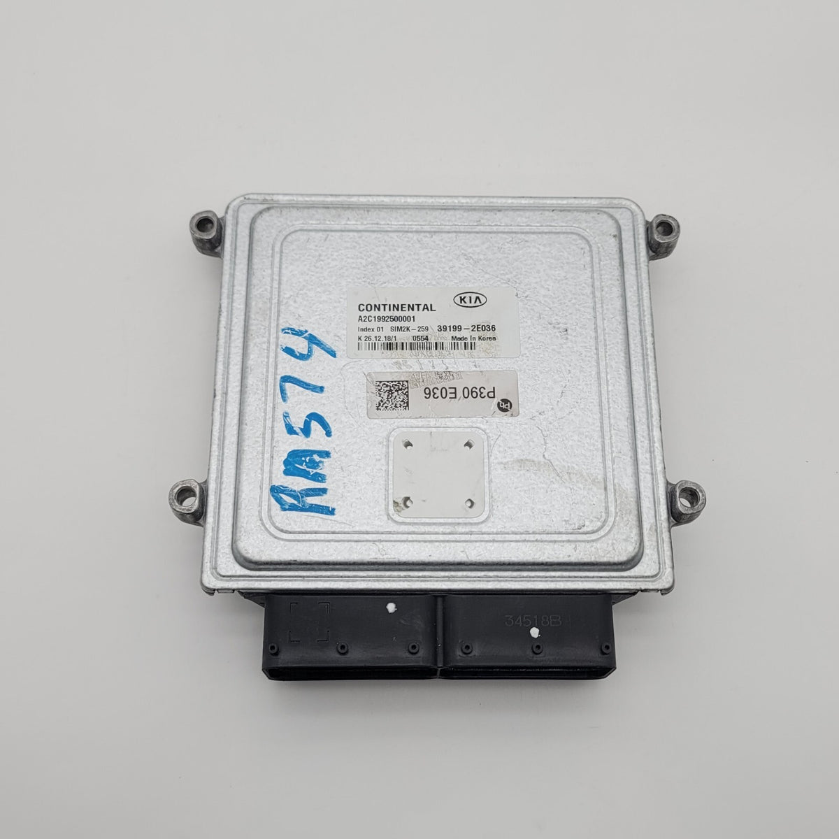 2019 2020 Kia Forte 2.0 Engine Computer Control Module Unit ECM ECU 391992E036