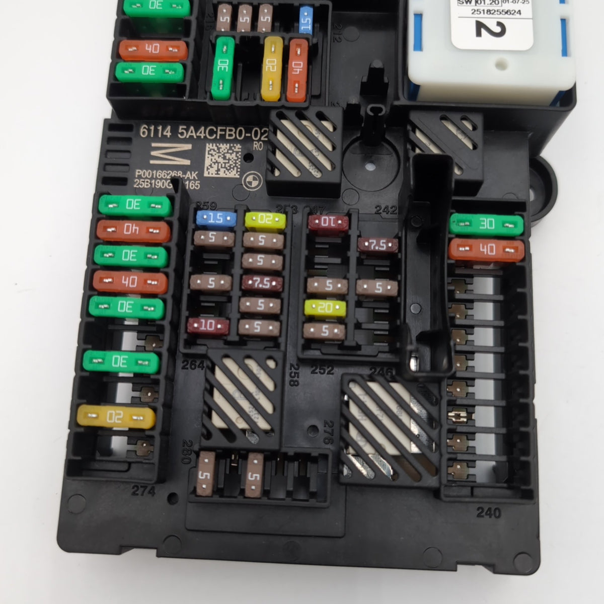 2022 - 2026 BMW 330i G20 G42 Rear Power Distribution Fuse Box 5A4CFB0