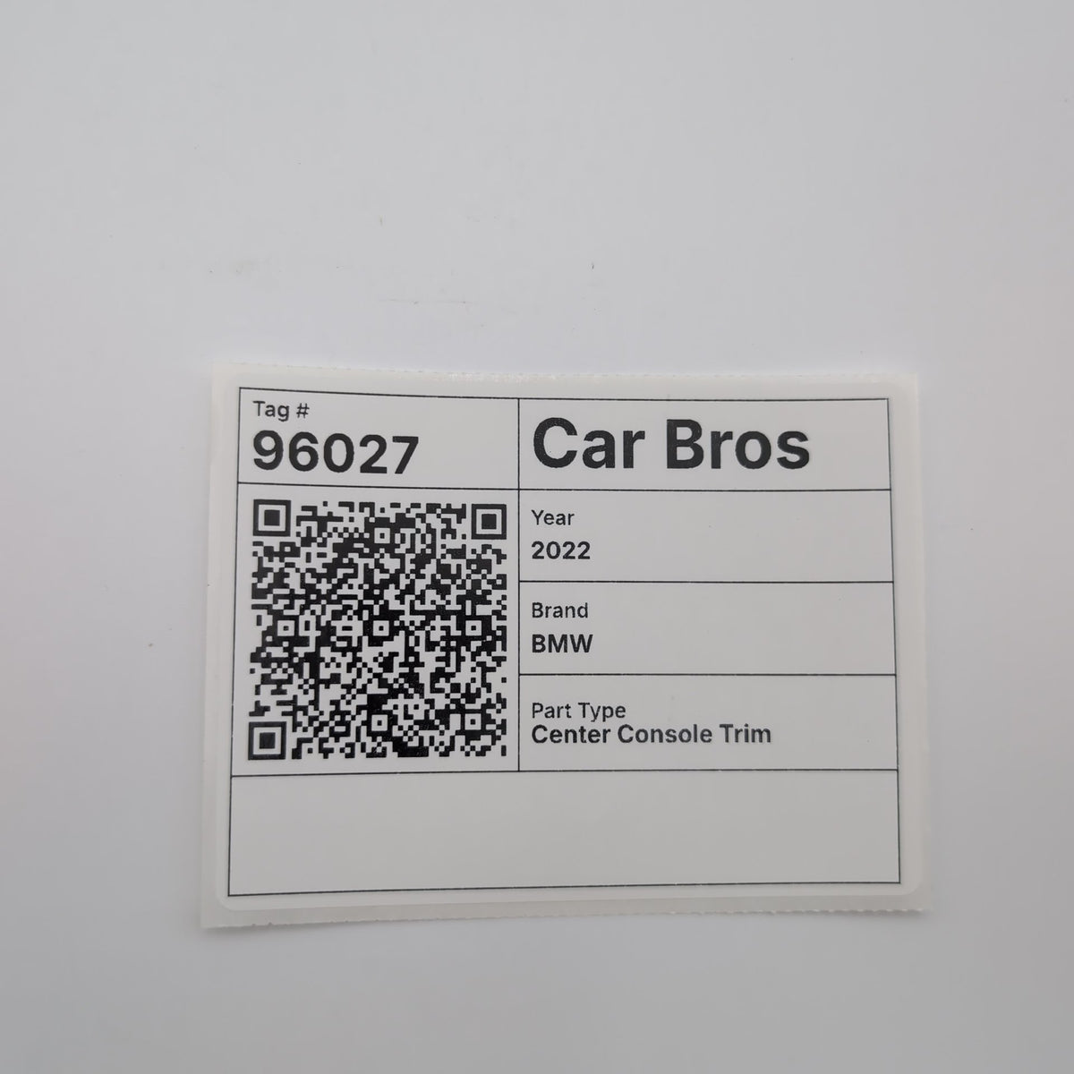 2019 - 2025 BMW 330i 430i G20 G22 G26 Aluminum Tetragon Center Console Trim