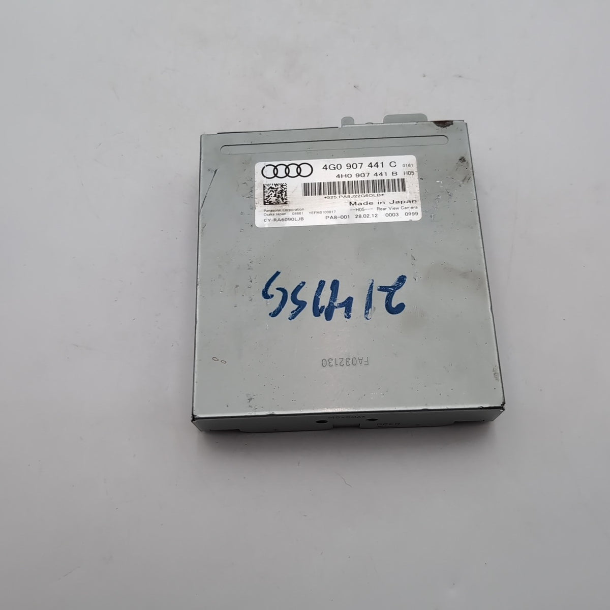 2012- 2018 Audi A6 A7 Rear Camera Control Module 4G0907441C OEM