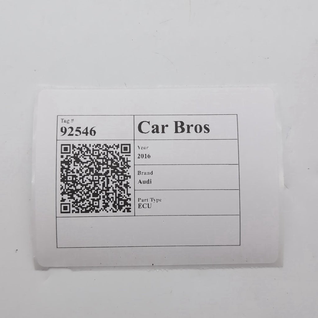 2015 2016 2017 2018 Audi A3 2.0L Engine Computer Control Module ECU 06K907425B