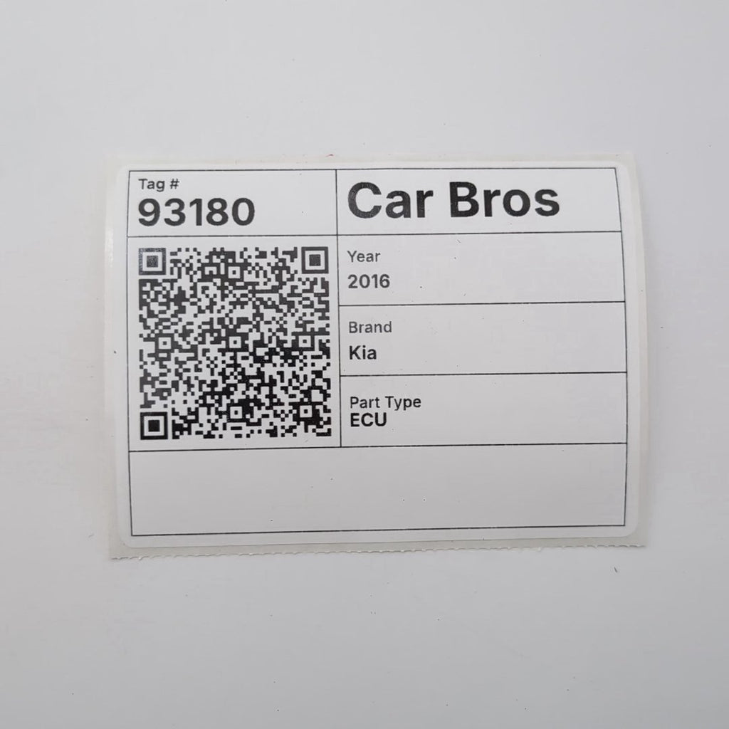 2016 2017 2018 Kia Optima 1.6L Engine Computer Control Module 39131-2BJA0