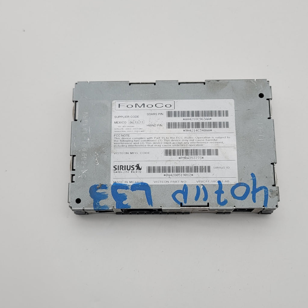 2010- 2013 Land Range Rover Sirius Radio Tuner Receiver Module AH42-18C963-AA